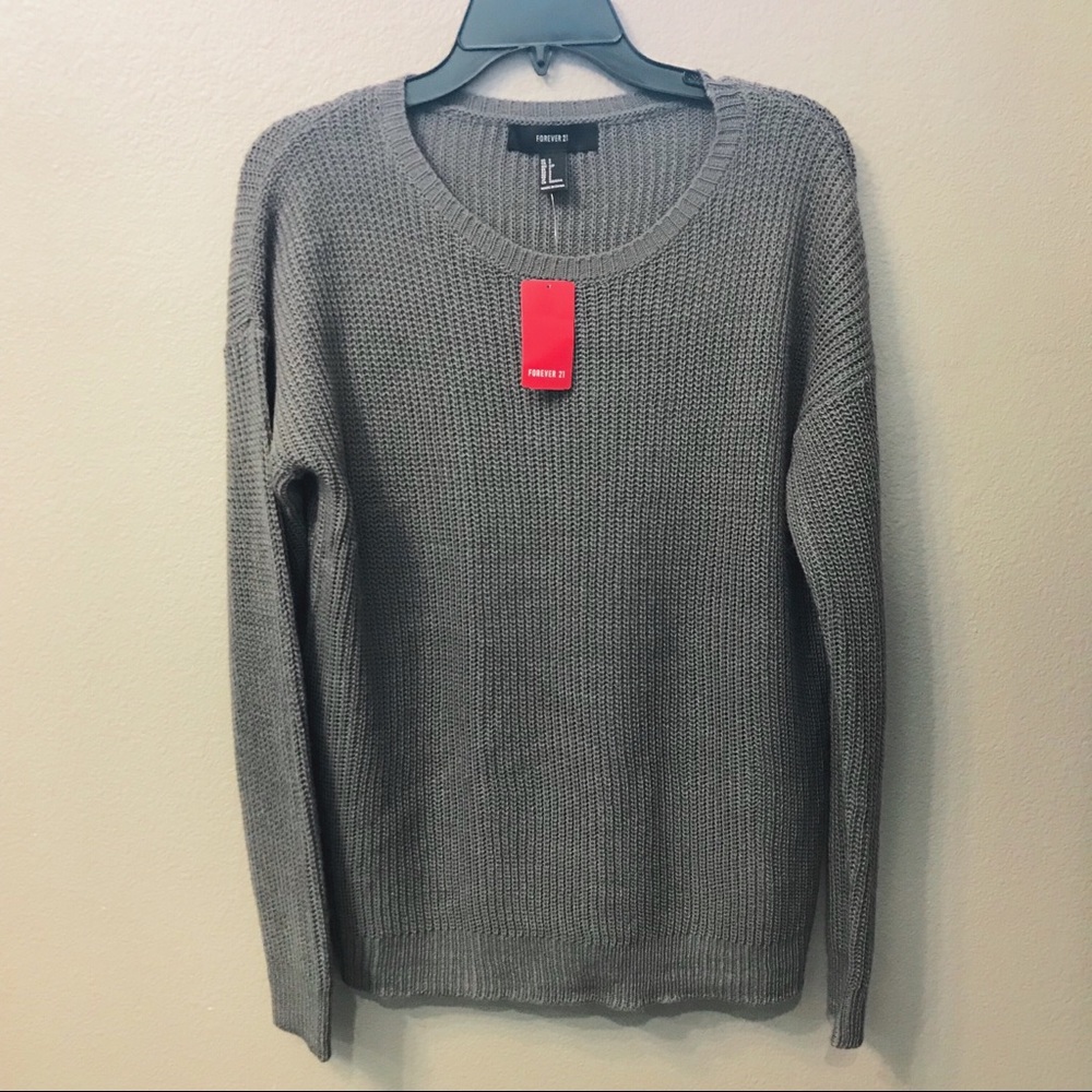 Forever 21 Gray Sweater